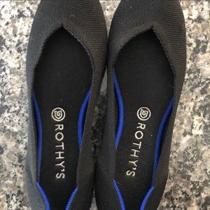 Rothy’s Black Solid flat